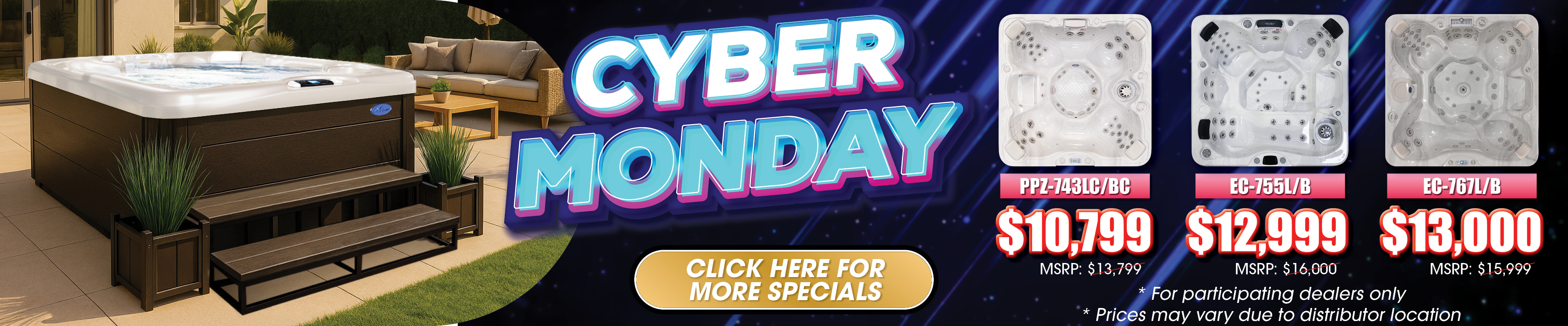 Calspas hot tub being used in a family setting - Bonita Springs